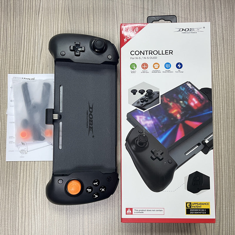 Portable Two-Color In-line Console Gamepad