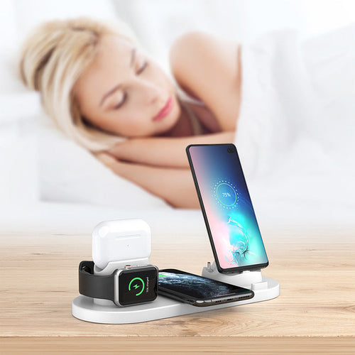 Portable device cordless power dock
