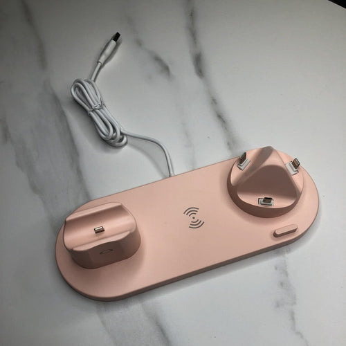Portable device cordless power dock