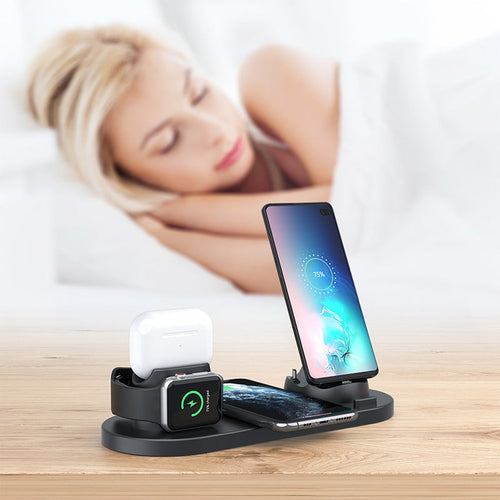 Portable device cordless power dock