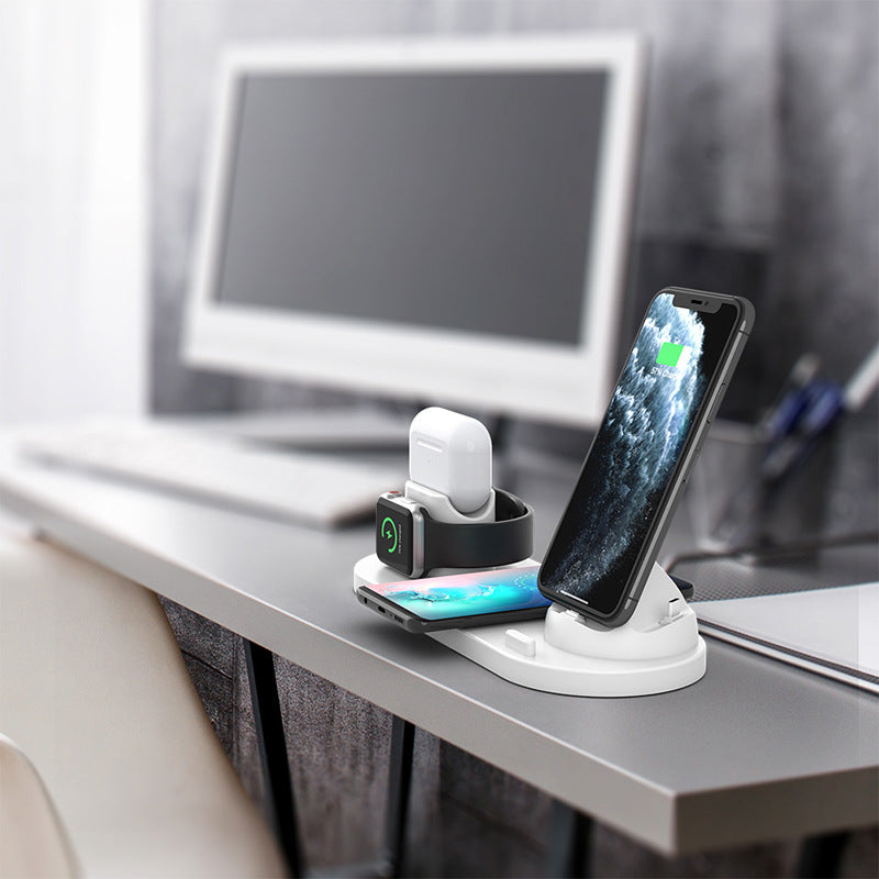 Portable device cordless power dock