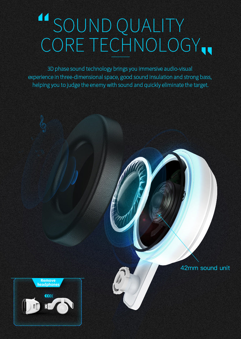 Dragon Magic G6 VR Gaming Stereo 3D Headset - Gaming Accessories 2025