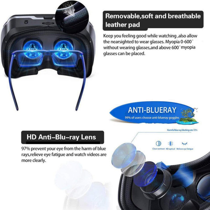 Dragon Flash VR Gaming Headset With Controller - Gaming Accessories
